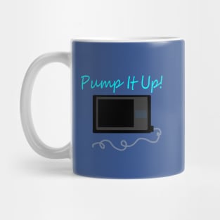 Pump It Up! Cyan Mug